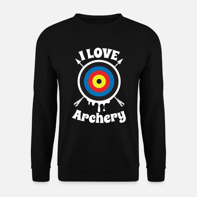 tir à l'arc - Sweat-shirt Unisexe - noir