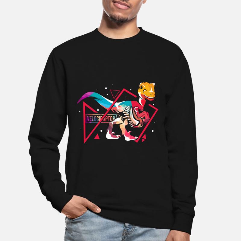 Velociraptor polygon Unisex Sweatshirt