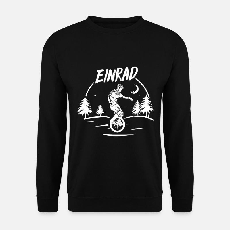 monocycle - Sweat-shirt Unisexe - noir