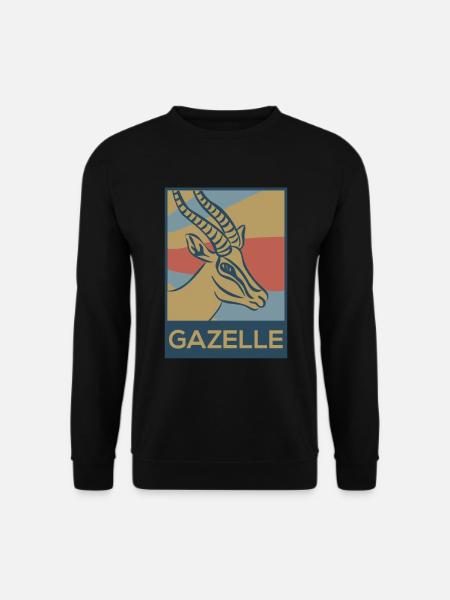 gazelle - Unisex Sweatshirt - black