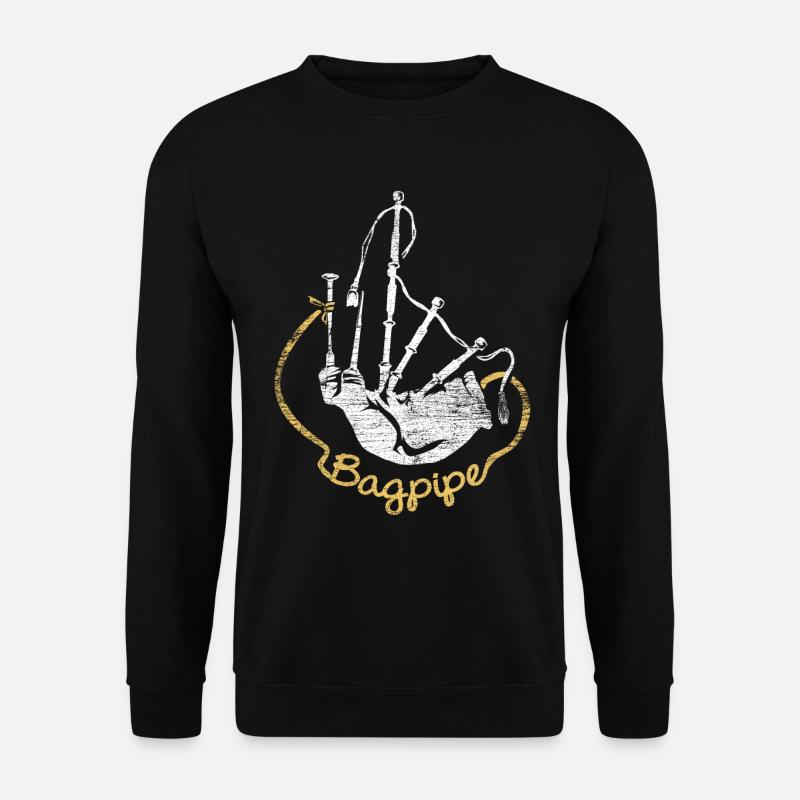 Bagpipes - Unisex Sweatshirt - black