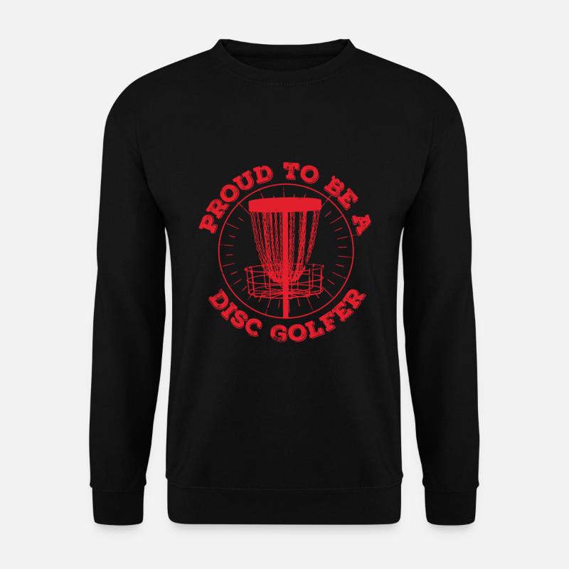 Disc Golf - Sweat-shirt Unisexe - noir