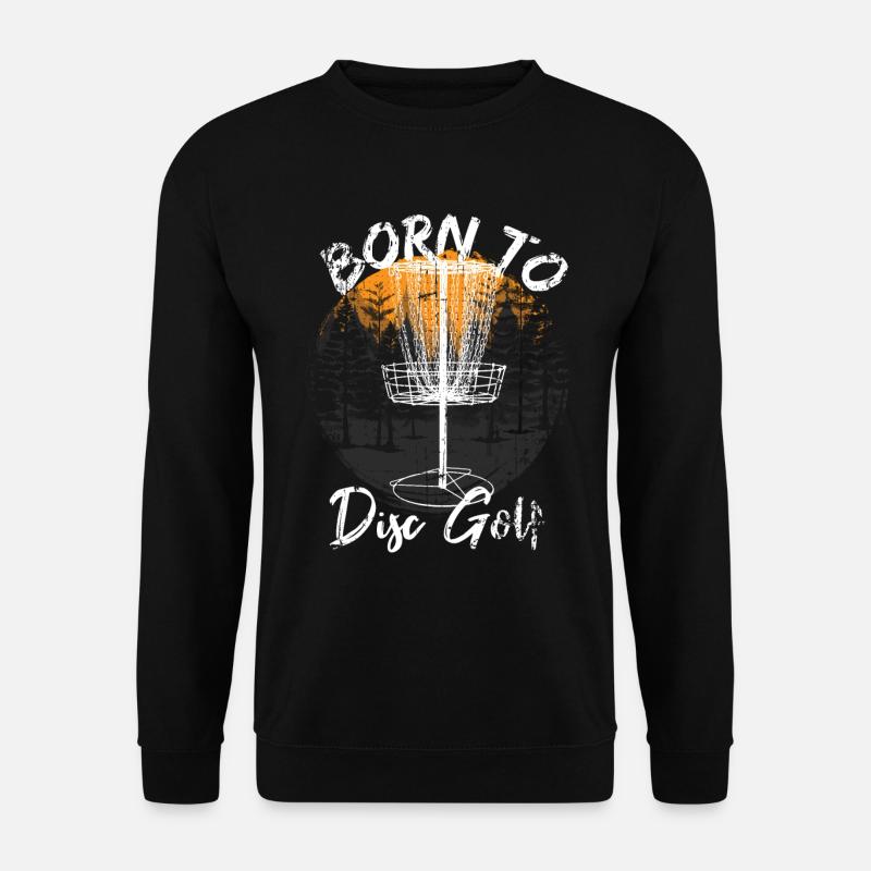 Disc Golf Frisbee Geschenk - Unisex Pullover - Schwarz