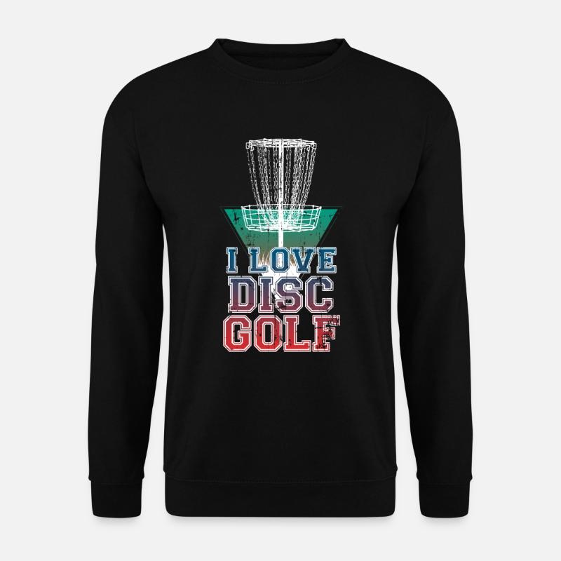 Disc Golf - Unisex Pullover - Schwarz