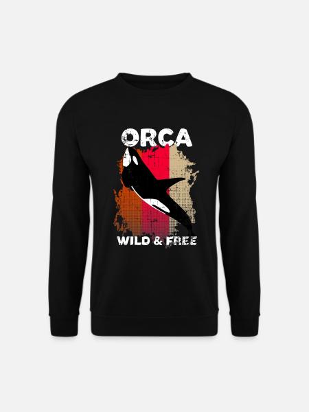 Orca - Unisex Sweatshirt - black