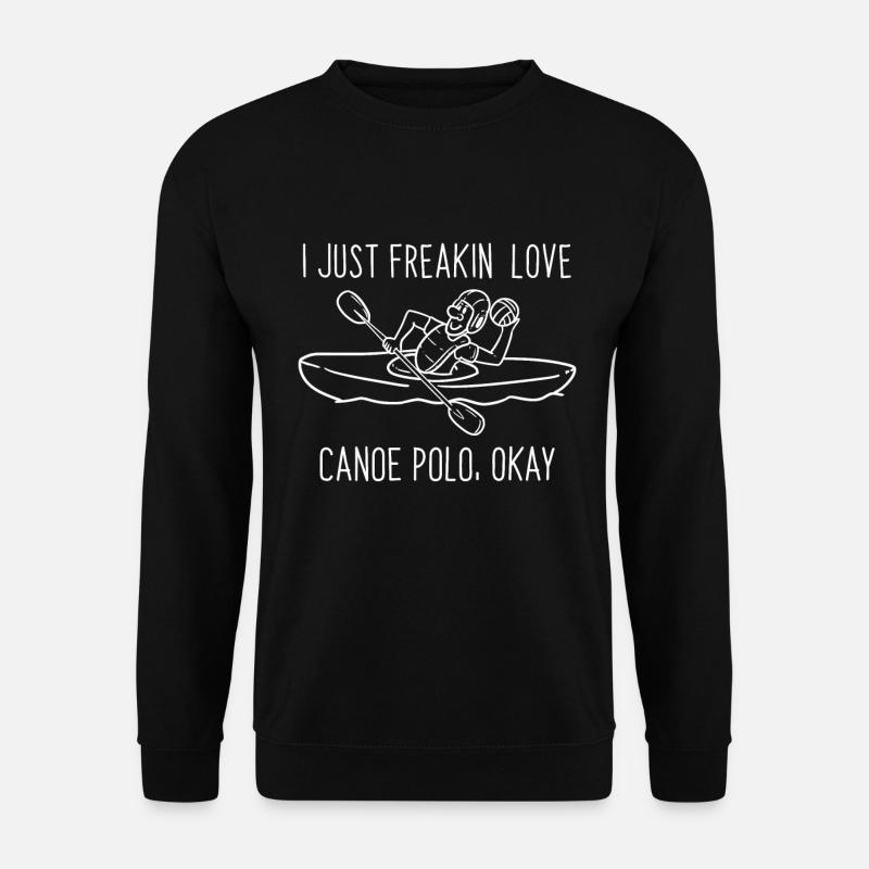 Canoe polo - Unisex Sweatshirt - black