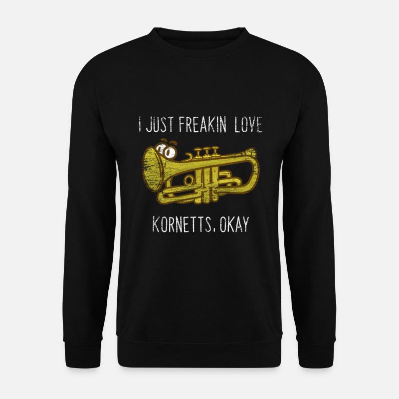 Kornett - Unisex Pullover - Schwarz