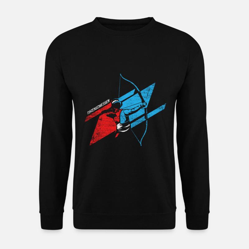 Bogenschießen - Unisex Pullover - Schwarz