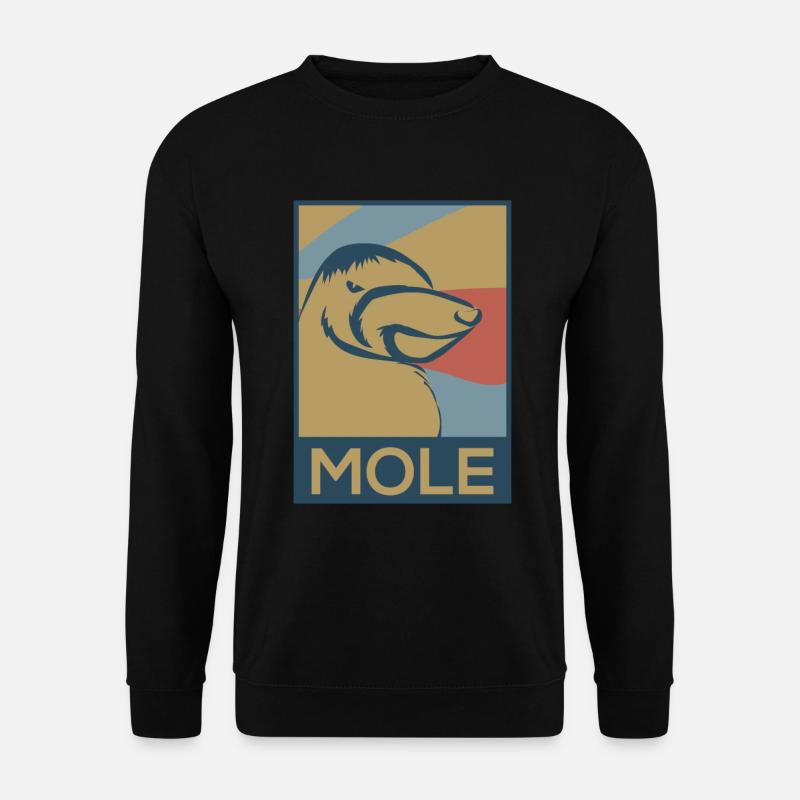 mole - Unisex Sweatshirt - black