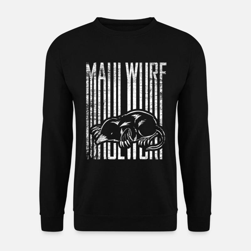 Maulwurf - Unisex Pullover - Schwarz