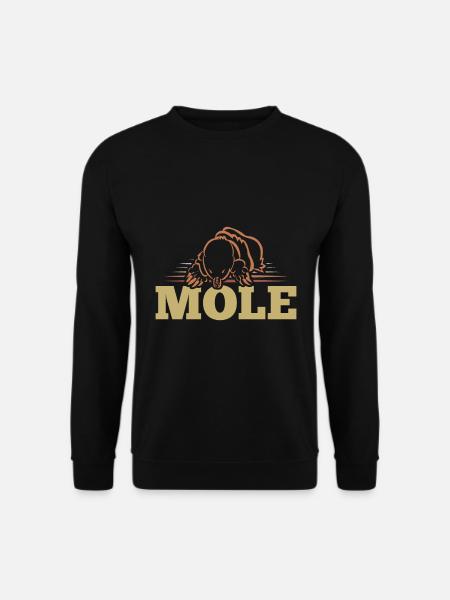 mole - Unisex Sweatshirt - black