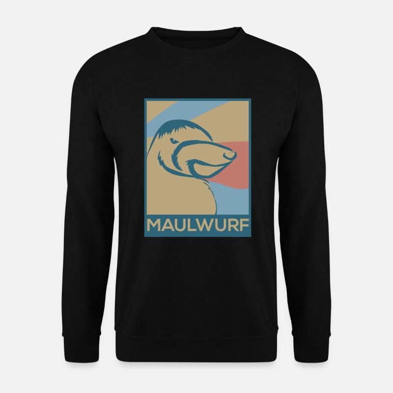 Maulwurf - Unisex Pullover - Schwarz