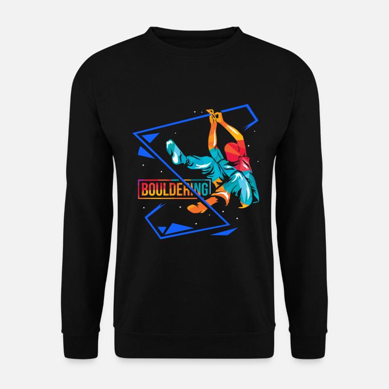 bouldering - Unisex Sweatshirt - black