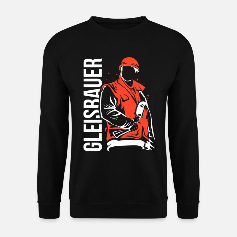 track layers - Unisex Sweatshirt - black