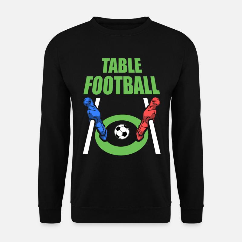 Tischfußball - Unisex Pullover - Schwarz