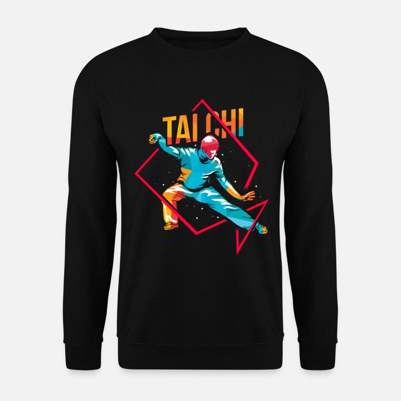 Polygone de Tai Chi - Sweat-shirt Unisexe - noir