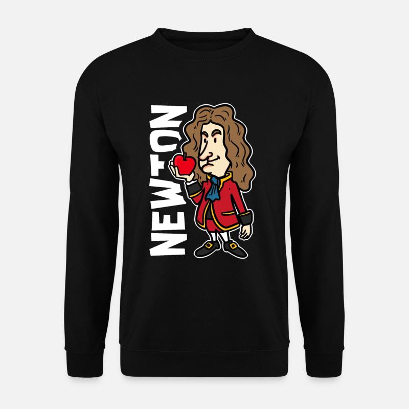 Isaac Newton - Unisex Pullover - Schwarz