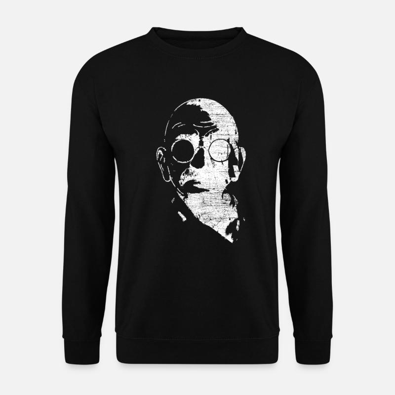 Cadeau Ghandi - Sweat-shirt Unisexe - noir