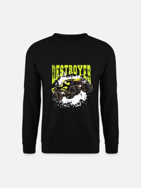 Monster Truck - Unisex Sweatshirt - black