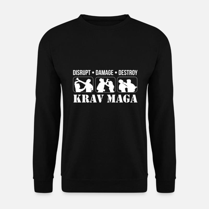 Krav Maga - Unisex Pullover - Schwarz