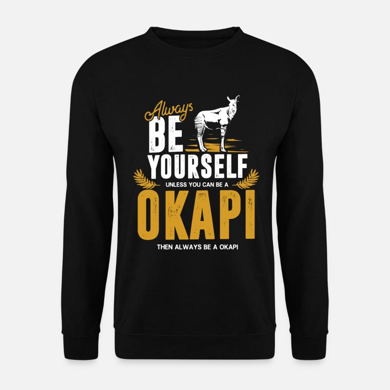 Okapi - Unisex Pullover - Schwarz