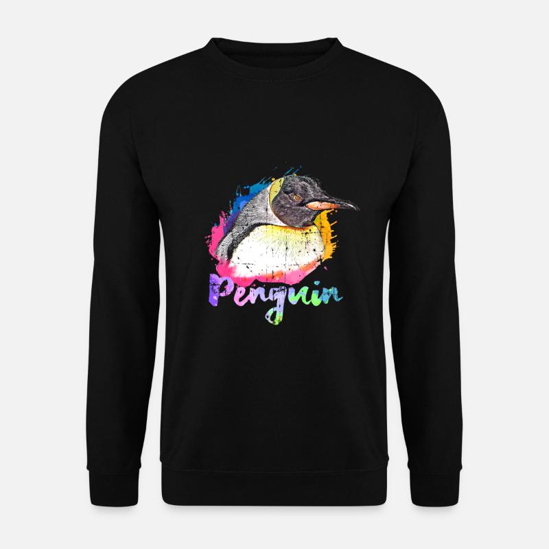 Penguin Antarctic gift - Unisex Sweatshirt - black