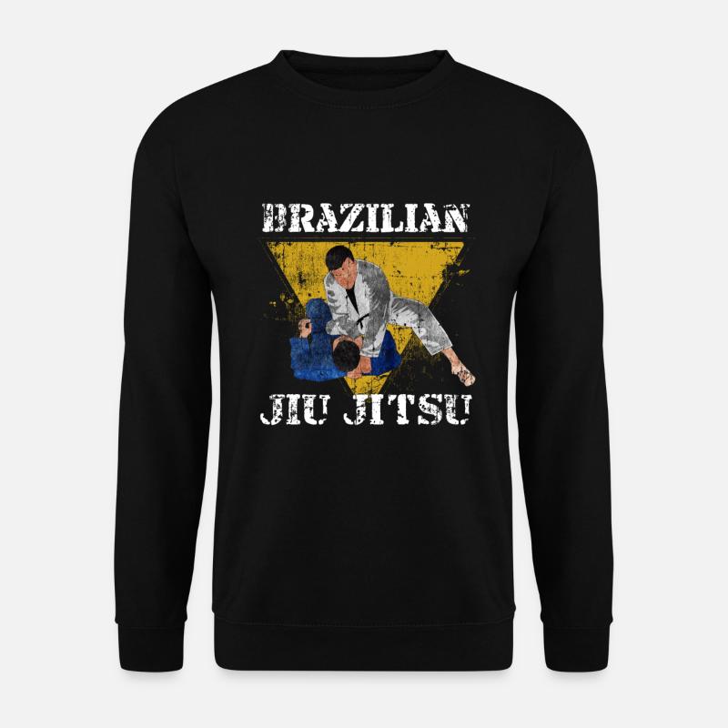Jiu Jitsu Brésil MMA - Sweat-shirt Unisexe - noir