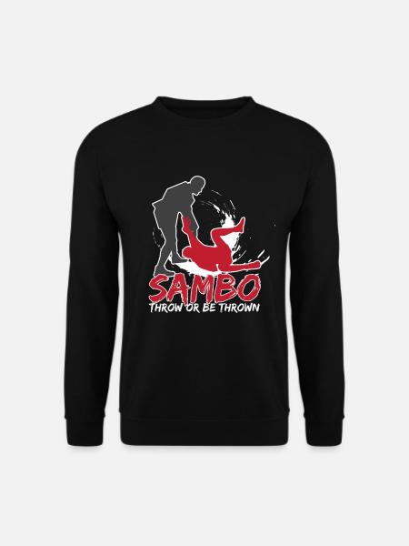 Sambo Combat Sport Gift - Unisex Sweatshirt - black