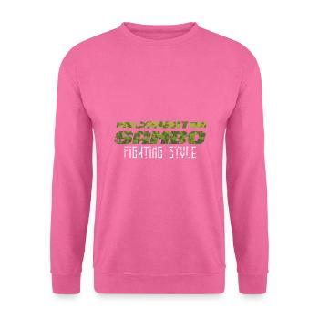 Cadeau sambo de combat - Sweat-shirt Unisexe - rose - Devant