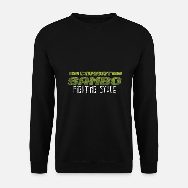Combat Sambo Geschenk - Unisex Pullover - Schwarz