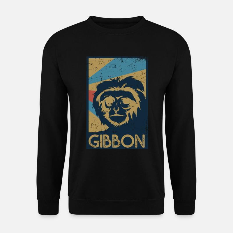 gibbon - Unisex Sweatshirt - black