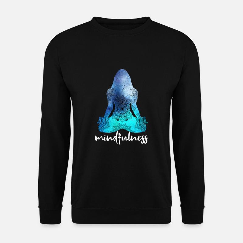 Yoga - Unisex Pullover - Schwarz