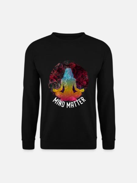 Yoga - Unisex Pullover - Schwarz