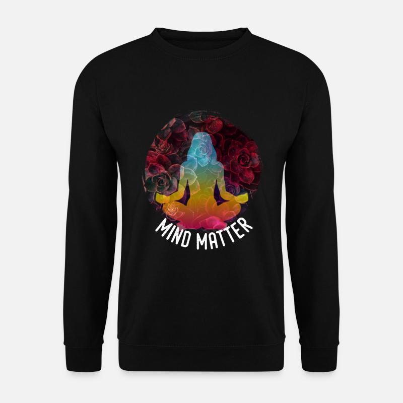 Yoga - Unisex Pullover - Schwarz