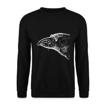 Tapir gift - Unisex Sweatshirt - black - Front - Alina (178cm) & Michal (187cm)