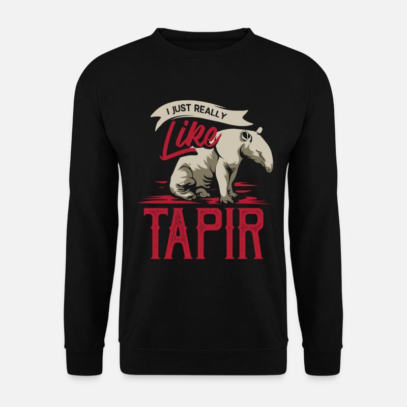Tapire - Unisex Pullover - Schwarz