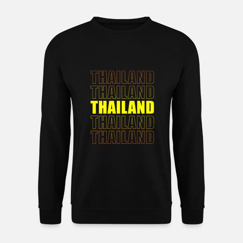 Thailand - Unisex Pullover - Schwarz