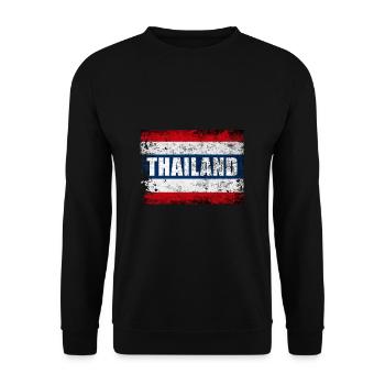 Thaïlande - Sweat-shirt Unisexe - noir - Devant - Alina (178cm) & Michal (187cm)