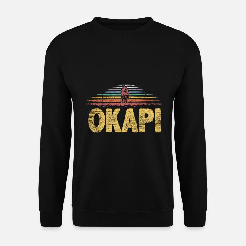 Okapi cadeau - Sweat-shirt Unisexe - noir