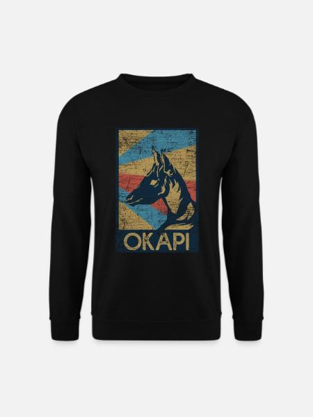 Okapi gift - Unisex Sweatshirt - black