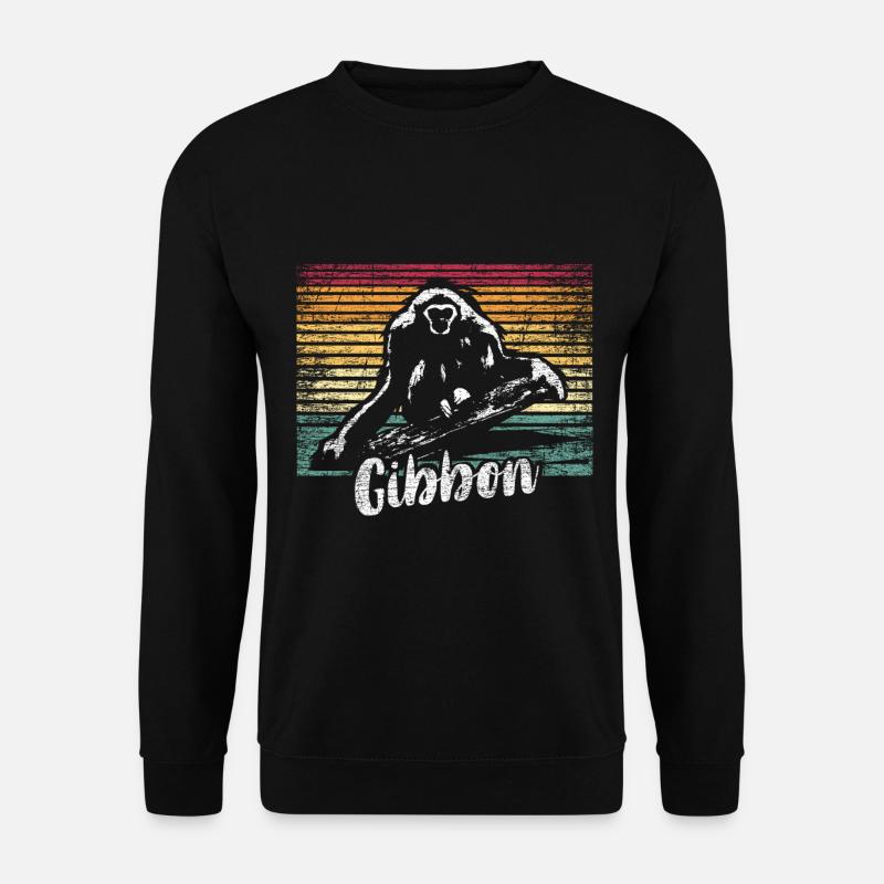 Gibbon gift - Unisex Sweatshirt - black