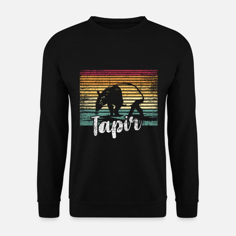 Tapire Geschenk - Unisex Pullover - Schwarz