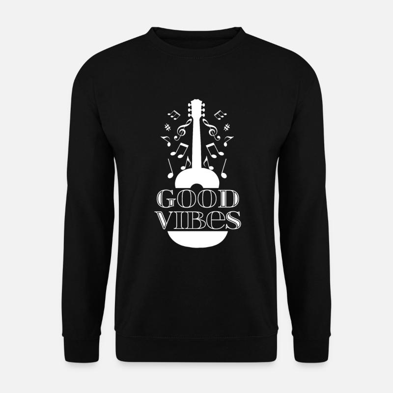 guitare - Sweat-shirt Unisexe - noir