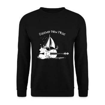 Violin Symphony Classical Music - Unisex Sweatshirt - black - Front - Alina (178cm) & Michal (187cm)