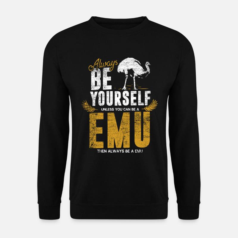 Emu cadeau - Sweat-shirt Unisexe - noir