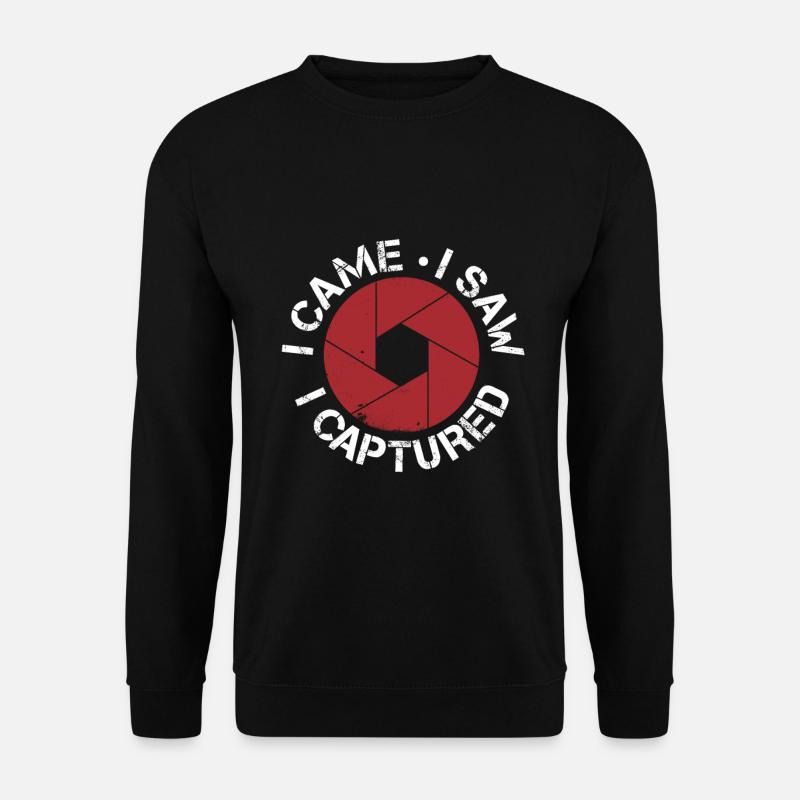 Fotografieren - Unisex Pullover - Schwarz