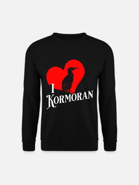 Kormoran - Unisex Pullover - Schwarz