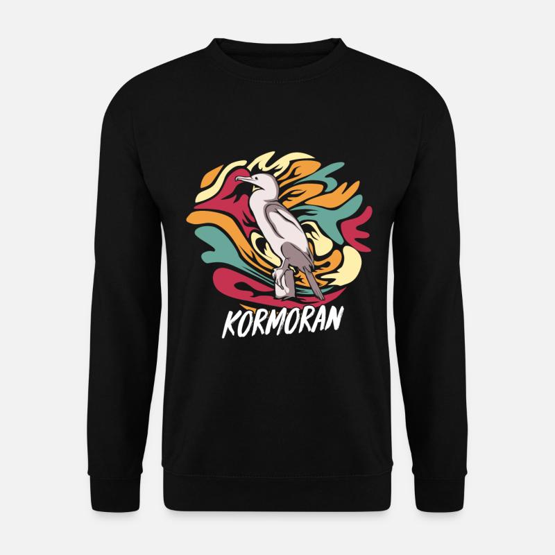 Kormoran - Unisex Pullover - Schwarz