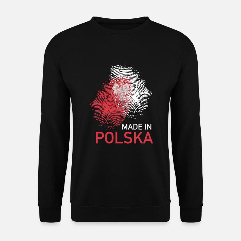 Polska - Unisex Sweatshirt - black