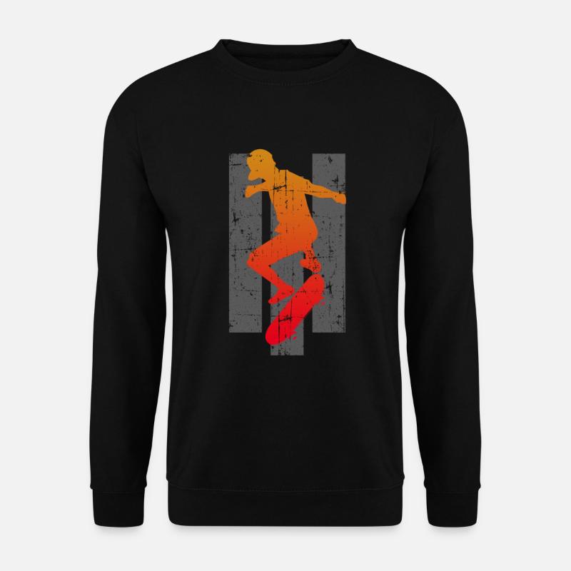 Skater skateboard - Unisex Sweatshirt - black